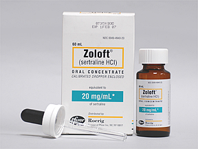 zoloft oral concentrate ml mg sertraline drug conc medication dosage anxiety name drugs