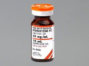 Hydroxyzine HCl IM HYDROXYZINE 50 MG